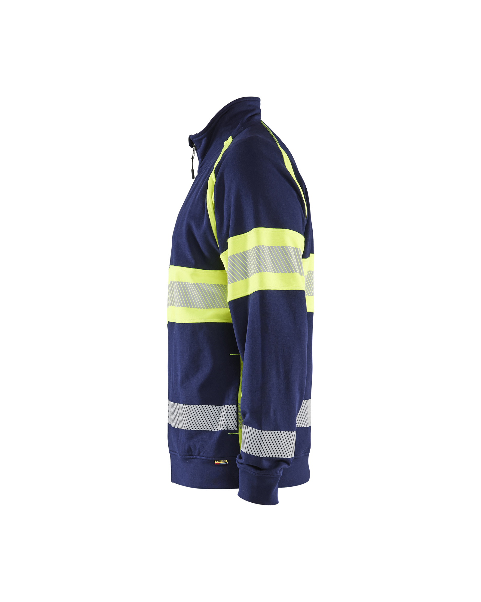 Blåkläder Sweatshirt met rits High vis 3551 - Afbeelding 4