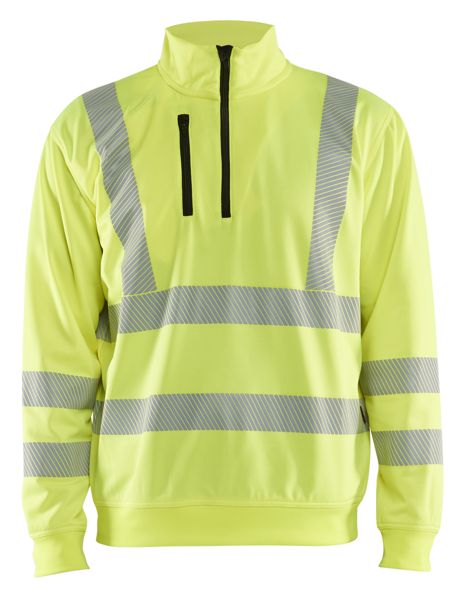 Blåkläder Sweatshirt met halve rits High Vis 3564 - Afbeelding 2