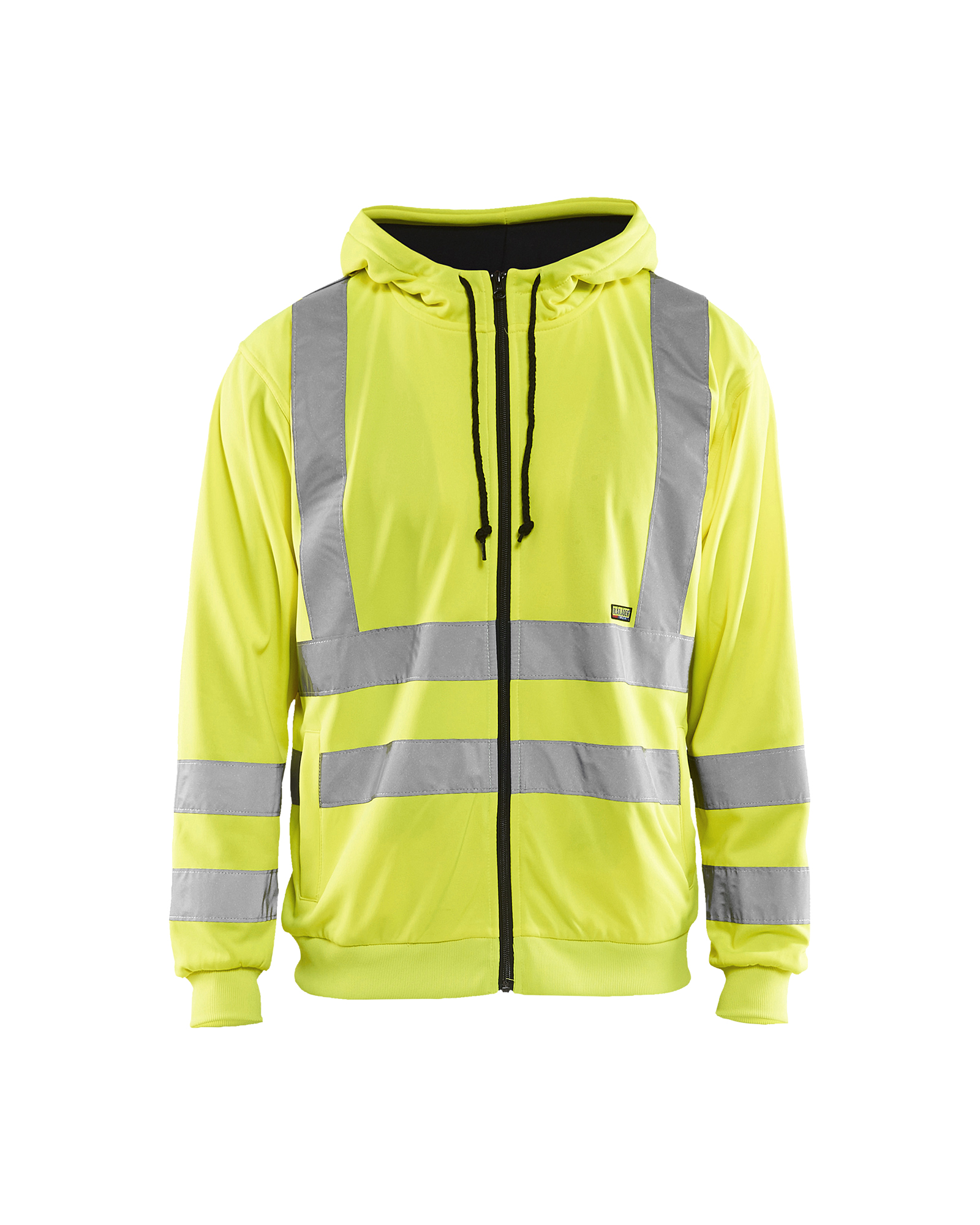 Blåkläder Hooded Sweatshirt met rits High Vis 3346