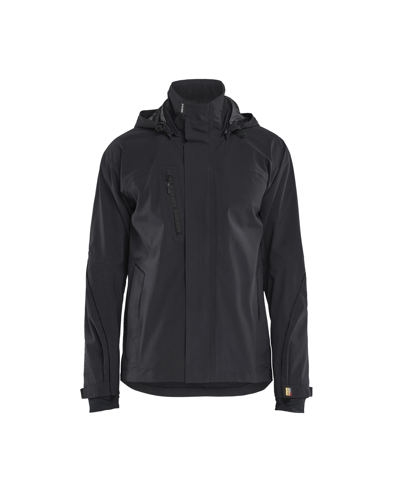 Blåkläder Shell Jack Stretch 4483 - Zwart/Zwart voorkant