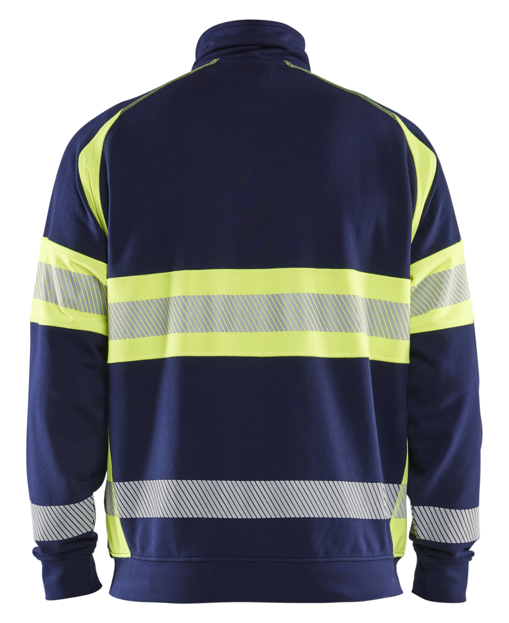 Blåkläder Sweatshirt met rits High vis 3551 - Afbeelding 2