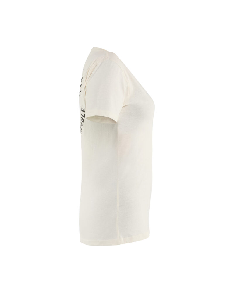 Blåkläder Dames T-shirt Eagle 9423 - Ecru zijkant