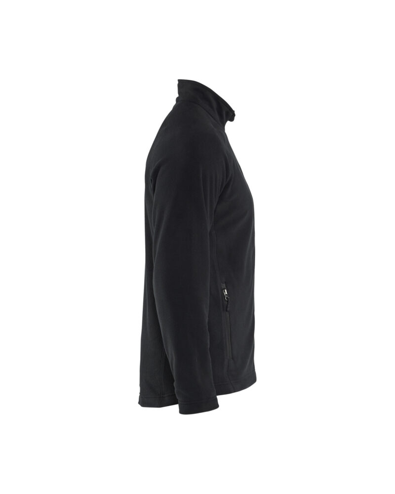 Blåkläder Microfleecevest 4721 - Zwart zijkant