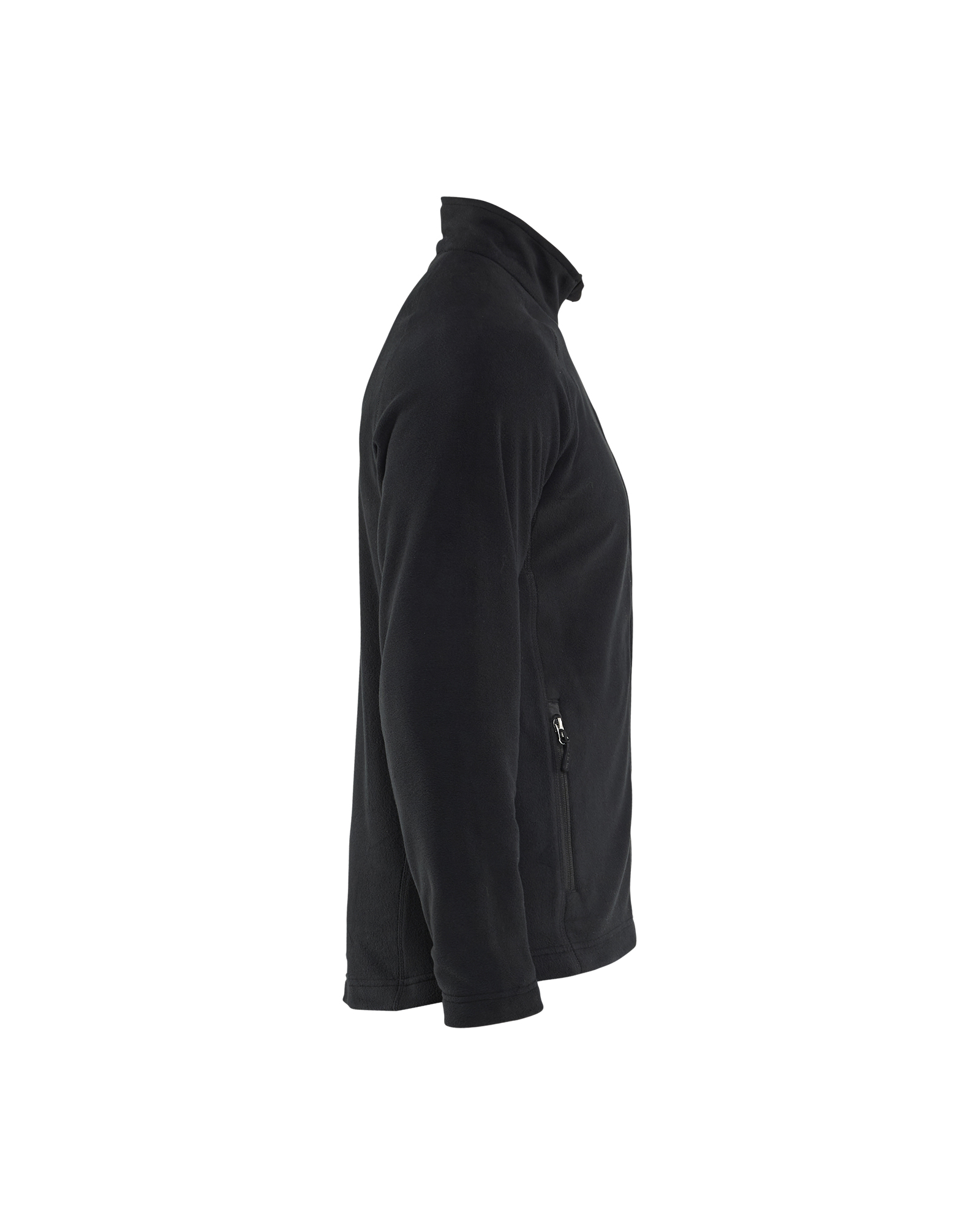 Blåkläder Microfleecevest 4721 - Zwart zijkant