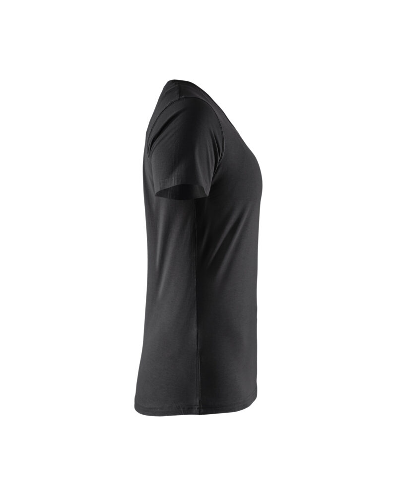 Blåkläder Dames T-shirt 3334 - Zwart zijkant