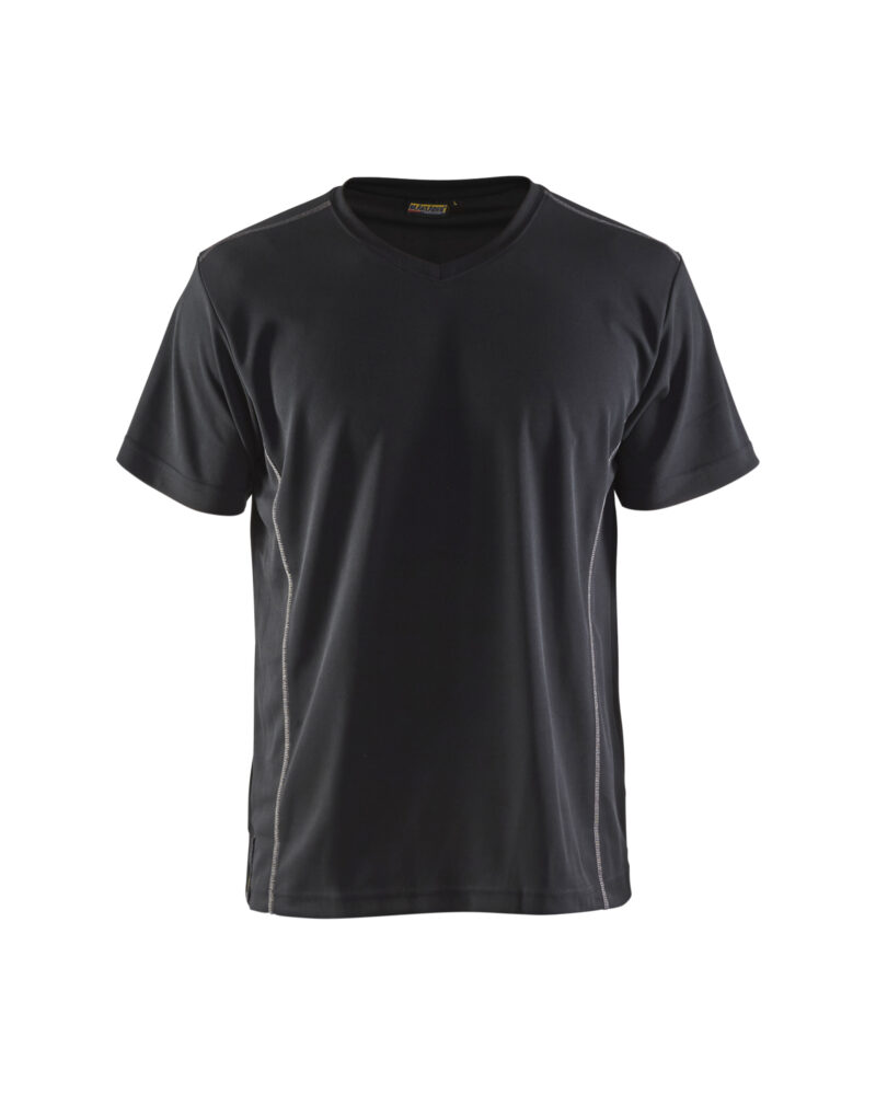 Blåkläder UV-T-shirt 3323 - Zwart voorkant
