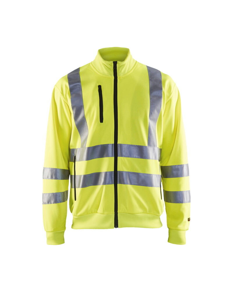 Blåkläder Sweatshirt met rits High Vis 3358