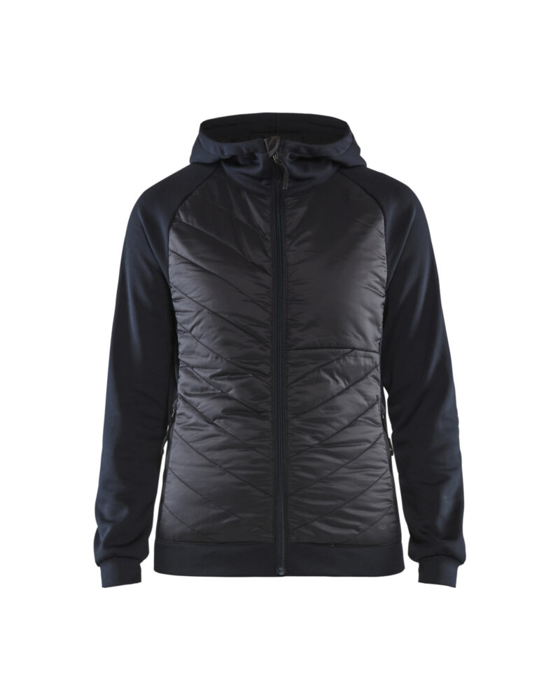 Blåkläder Dames Hooded Hybride sweatshirt met rits 3464