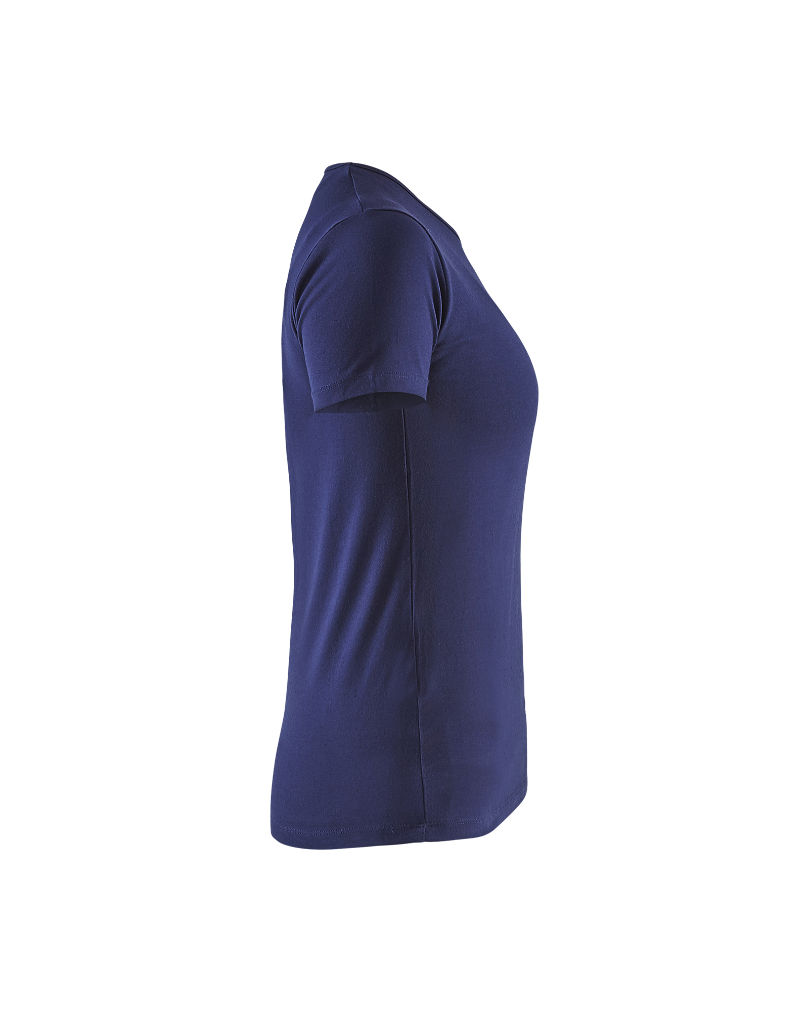 Blåkläder Dames T-shirt slim fit 3304 - Marineblauw zijkant
