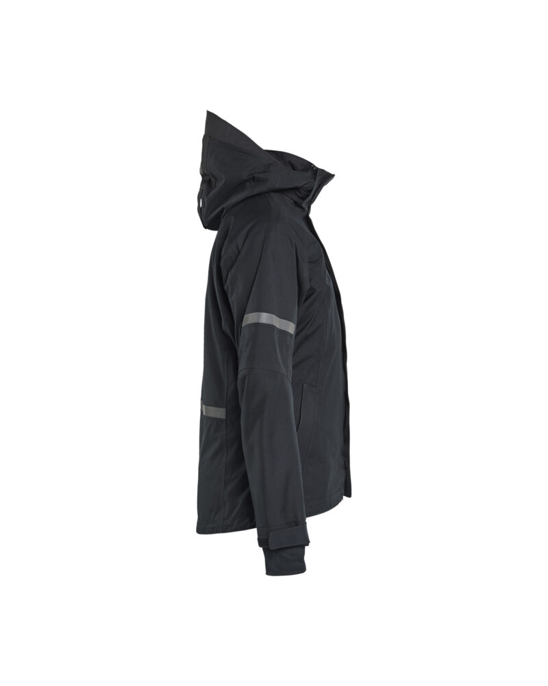 Blåkläder Dames shell jack 4908 - Zwart zijkant