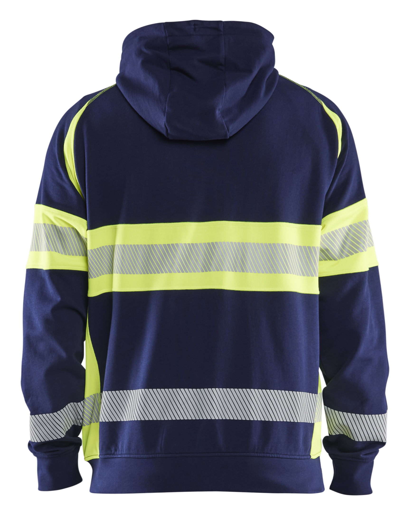 Blåkläder Hooded sweatshirt met rits High Vis 3552 - Afbeelding 2