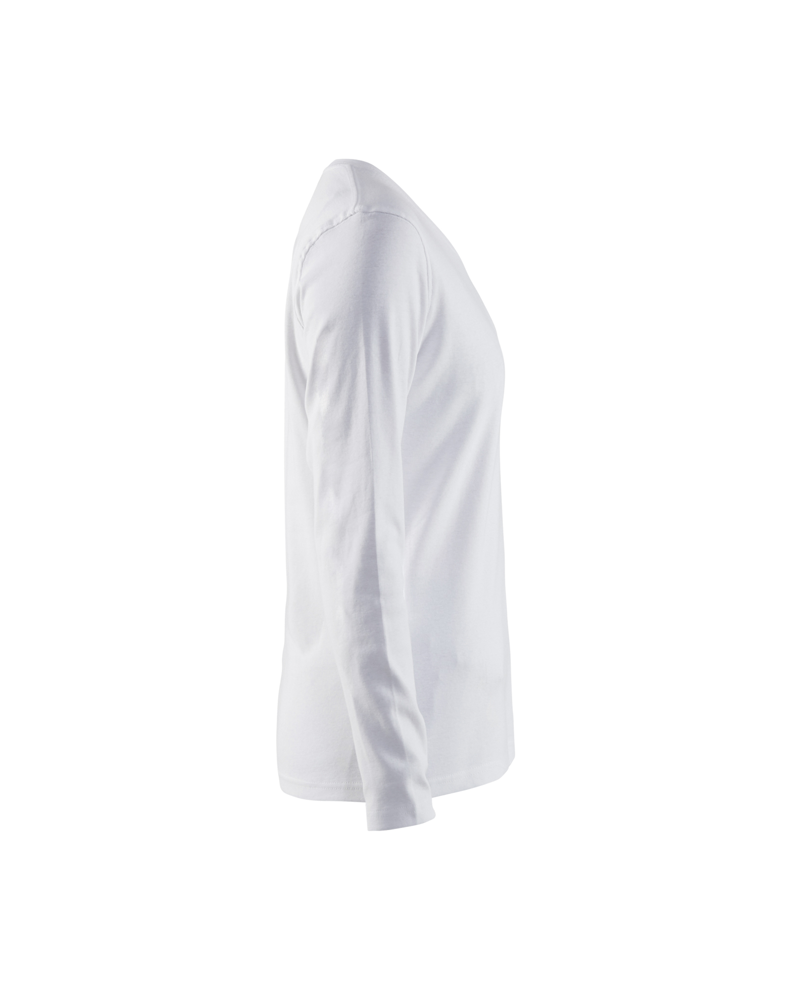 Blåkläder Dames T-shirt lange mouwen 3301 - Wit zijkant
