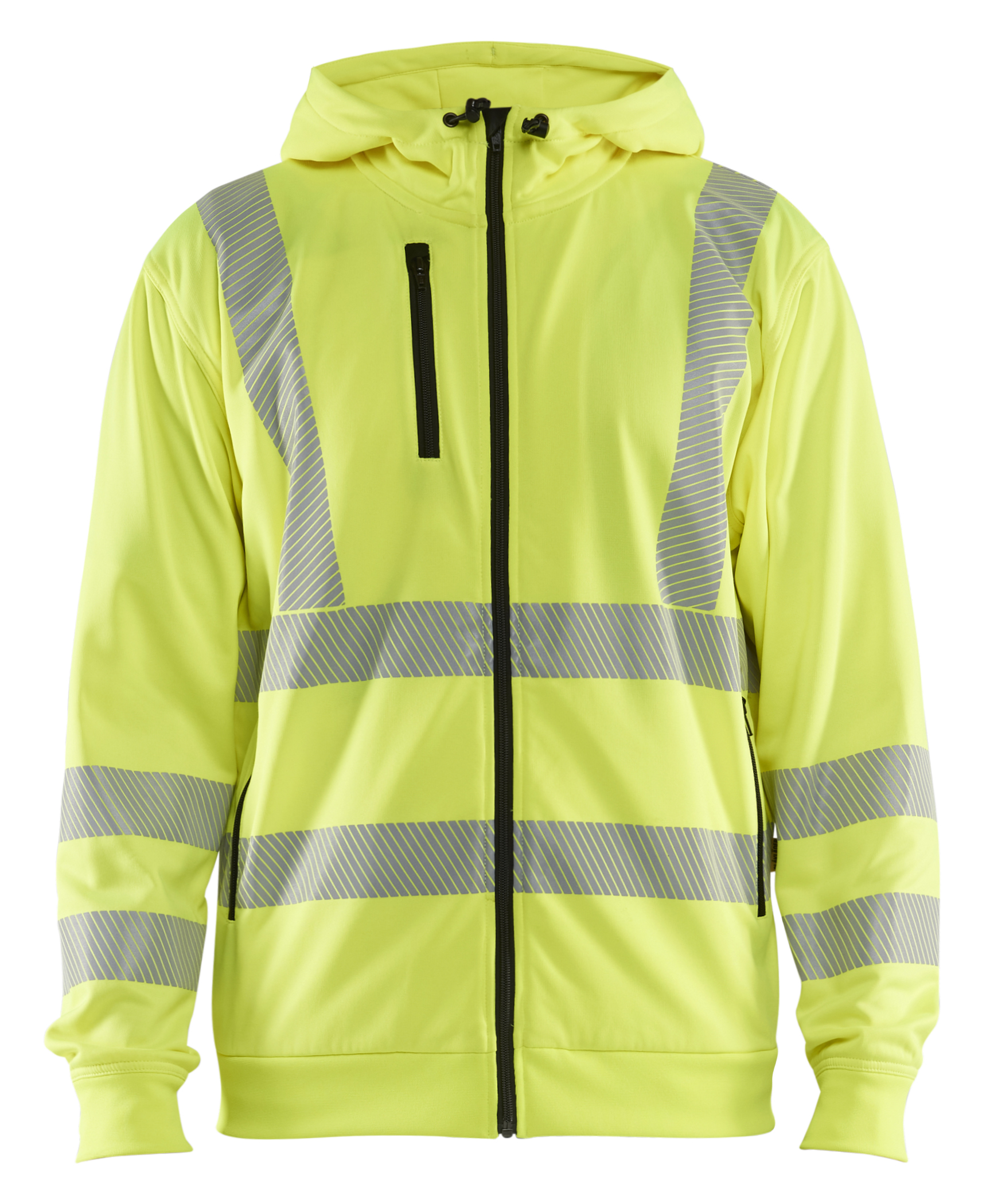 Blåkläder Hooded sweatshirt met rits High Vis 3565 - Afbeelding 3