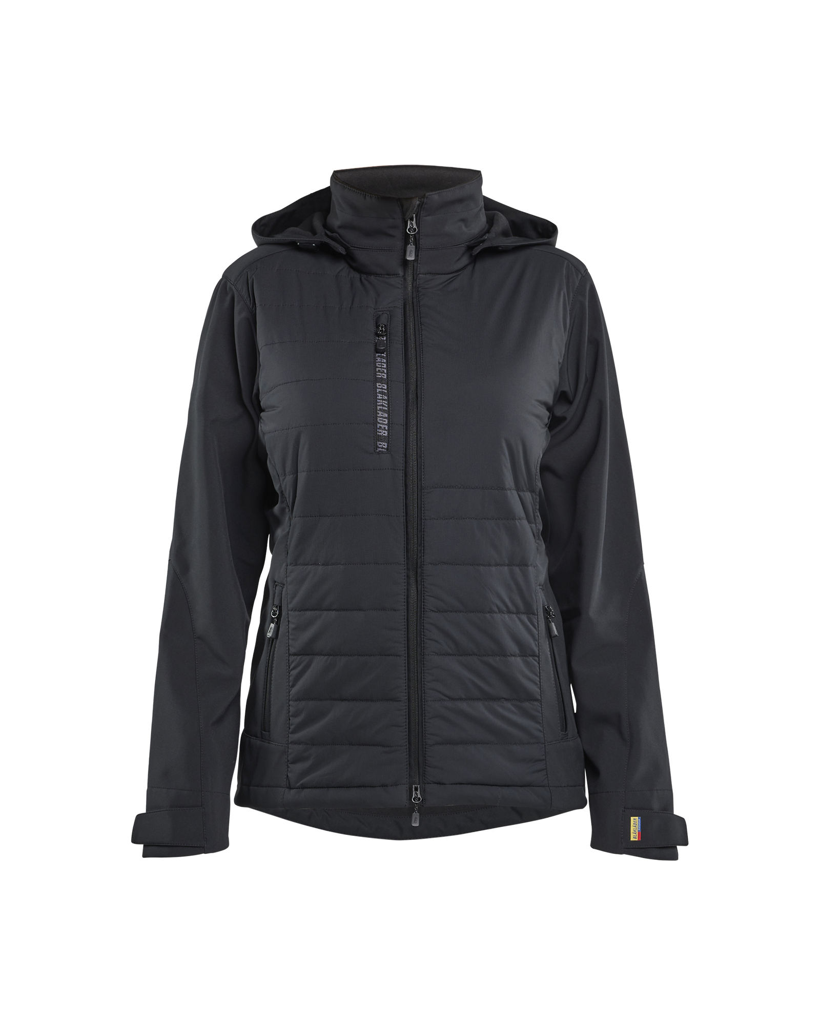 Blåkläder Dames Hybride Jack 4733 - Zwart/Zwart voorkant