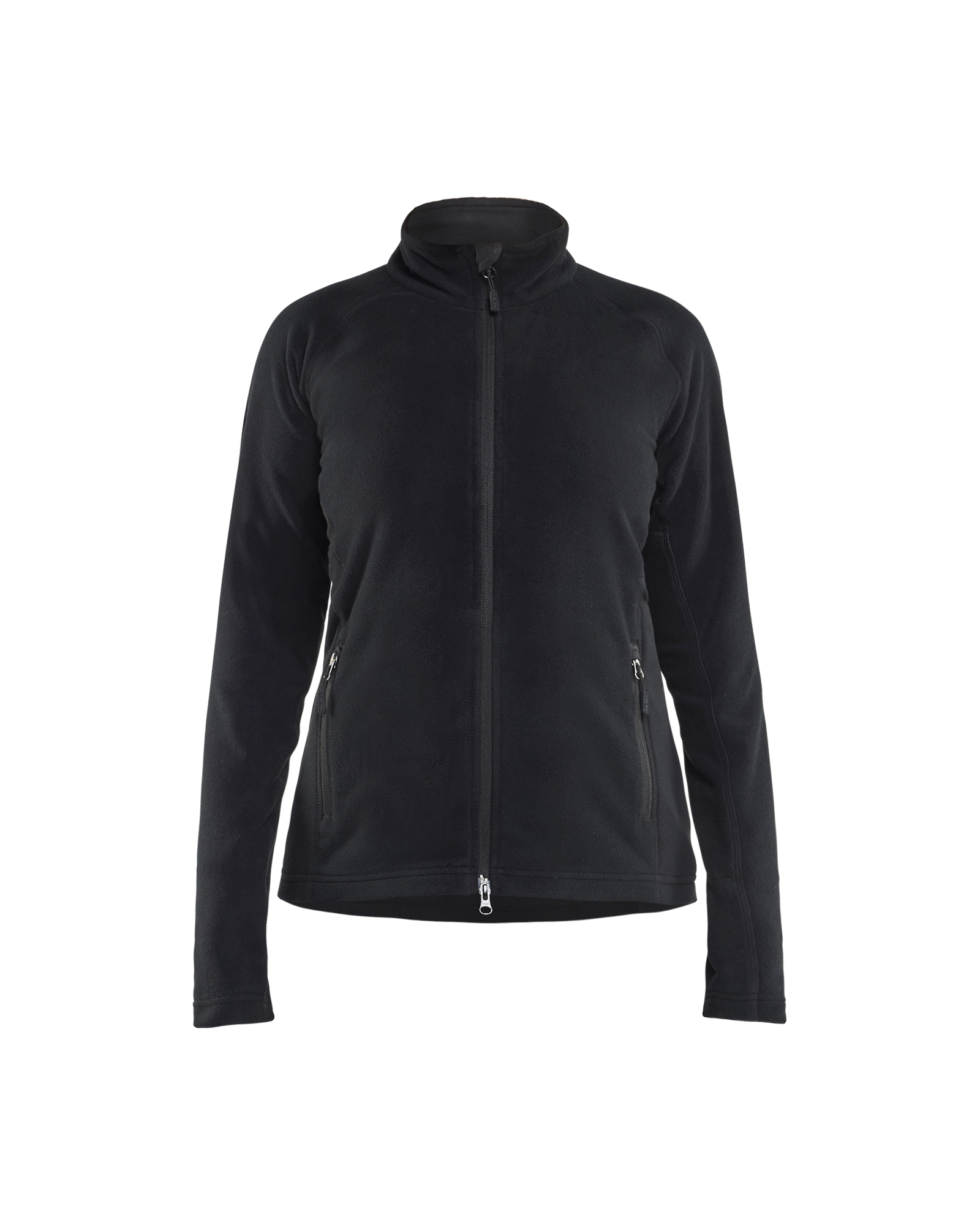 Blåkläder Dames microfleecevest 4722 - Zwart voorkant