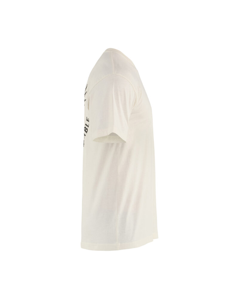 Blåkläder T-shirt Eagle 9422 - Ecru zijkant