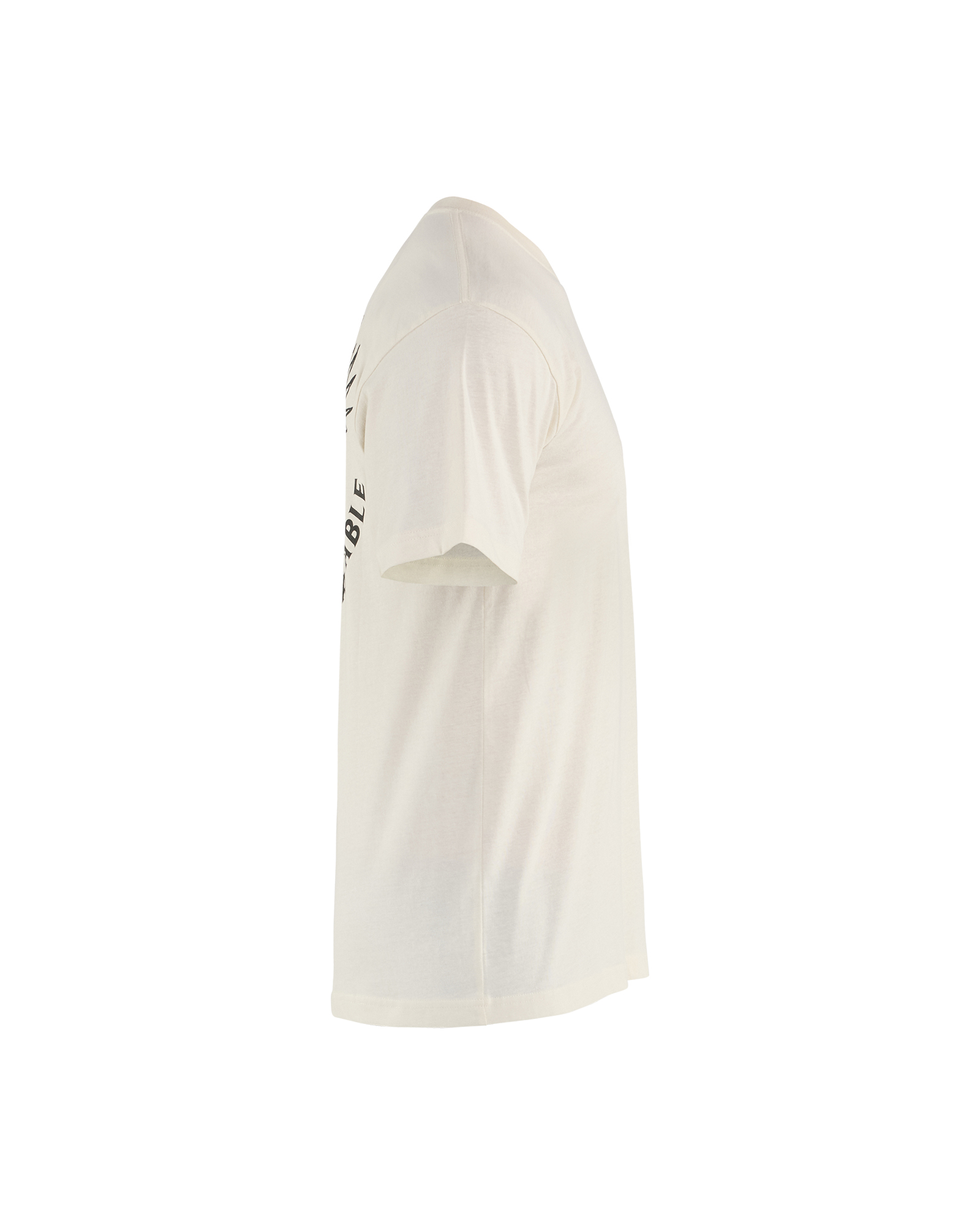 Blåkläder T-shirt Eagle 9422 - Ecru zijkant