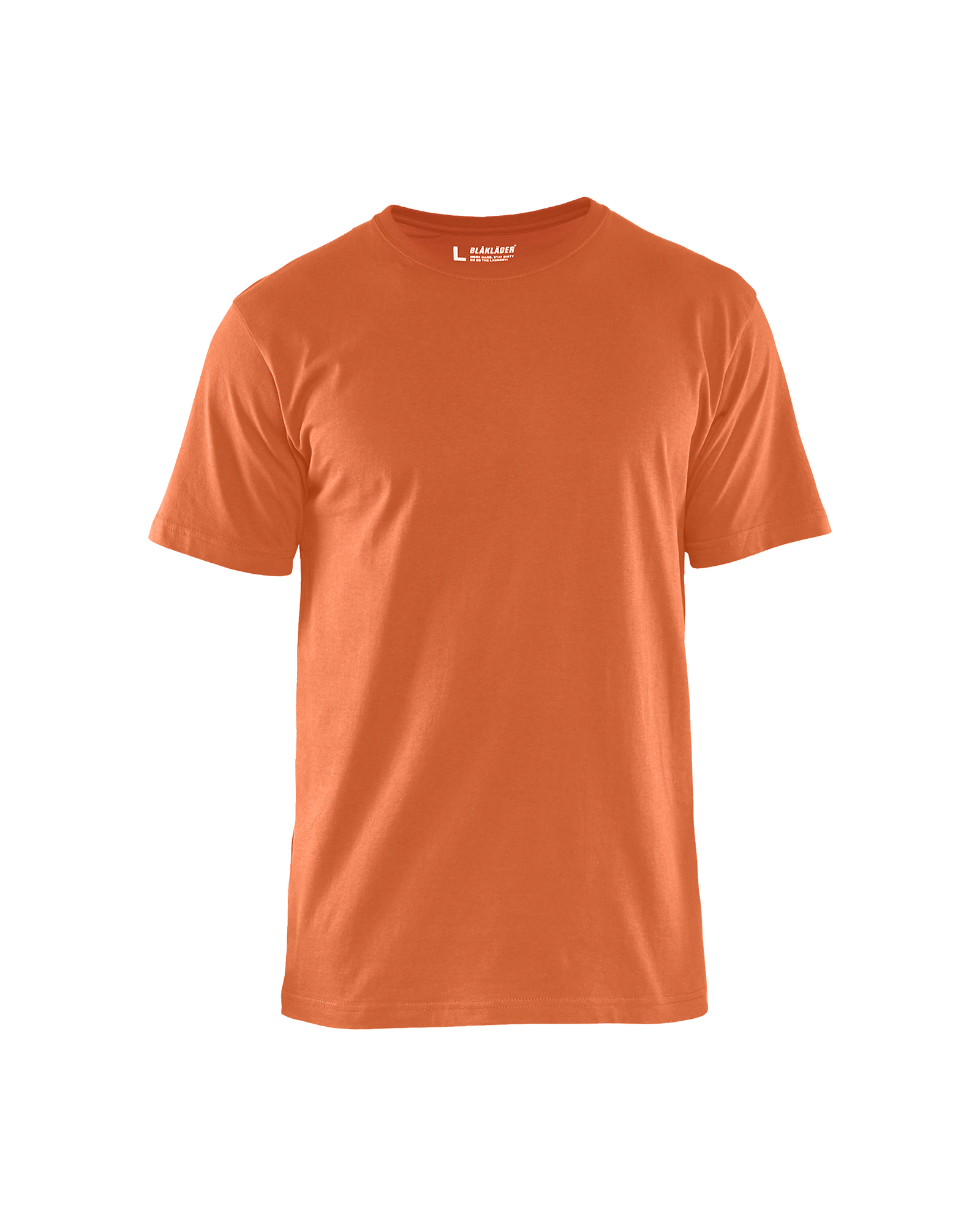 Blåkläder T-shirt 3525 - Oranje voorkant
