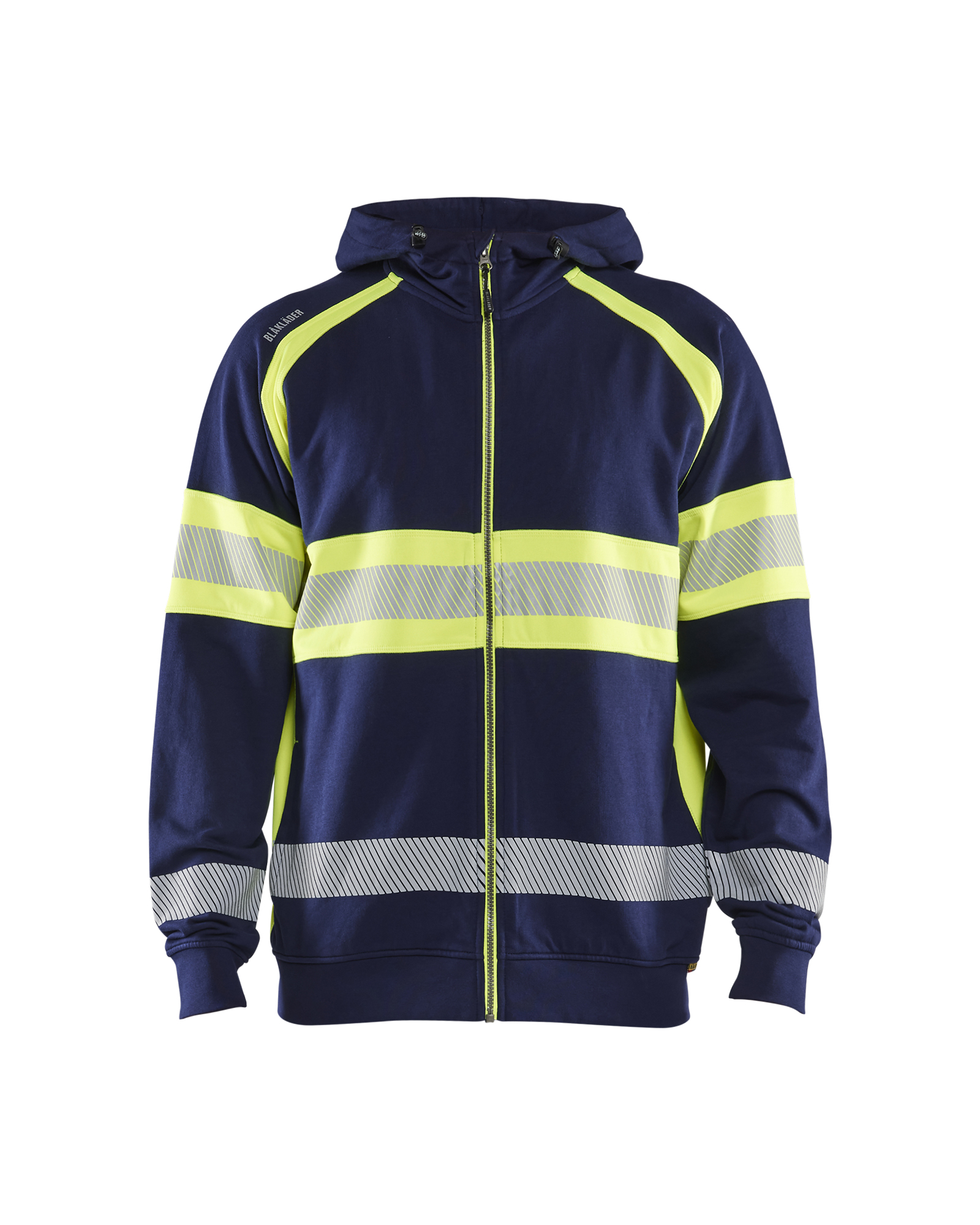 Blåkläder Hooded sweatshirt met rits High Vis 3552