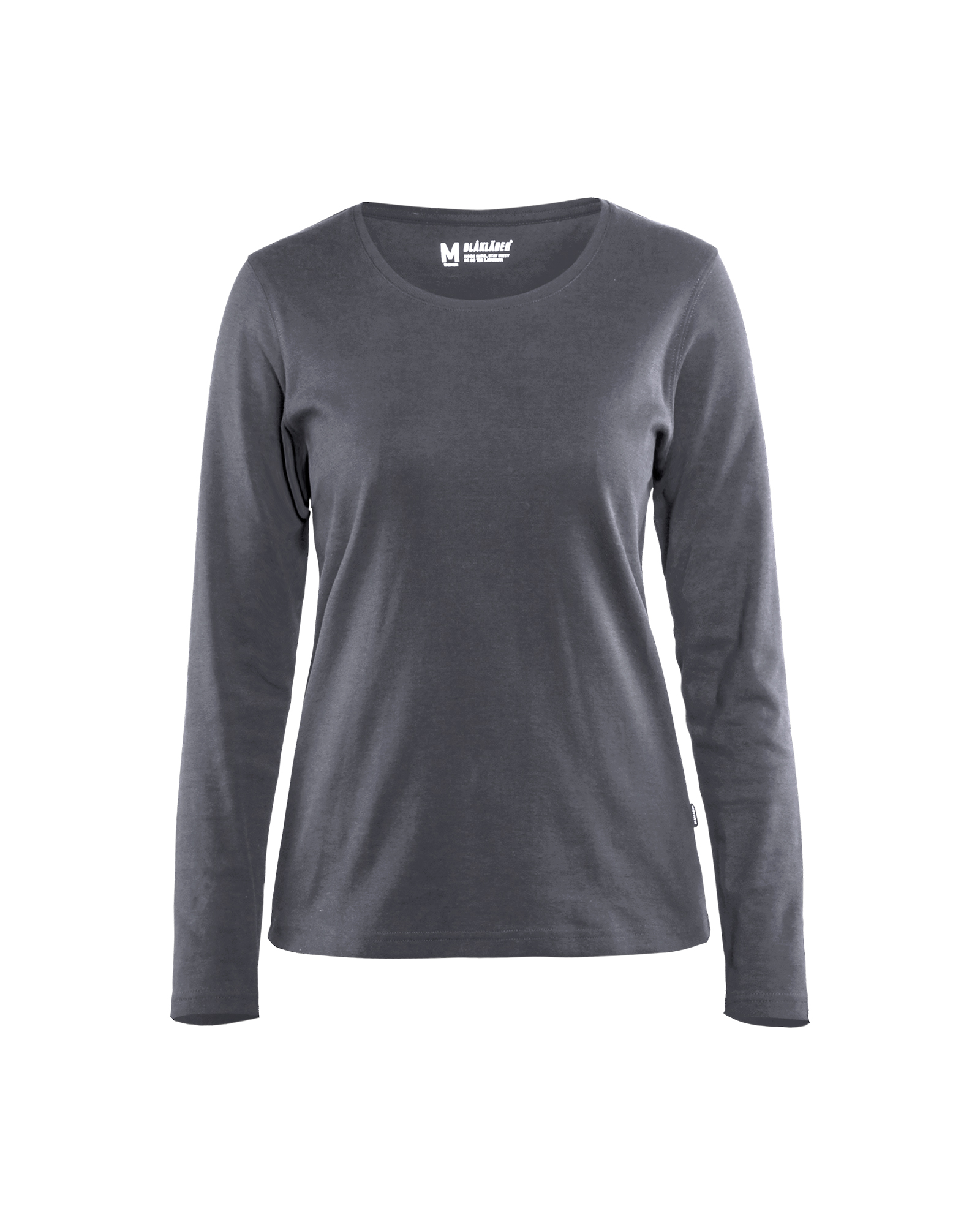 Blåkläder Dames T-shirt lange mouwen 3301 - Grijs voorkant