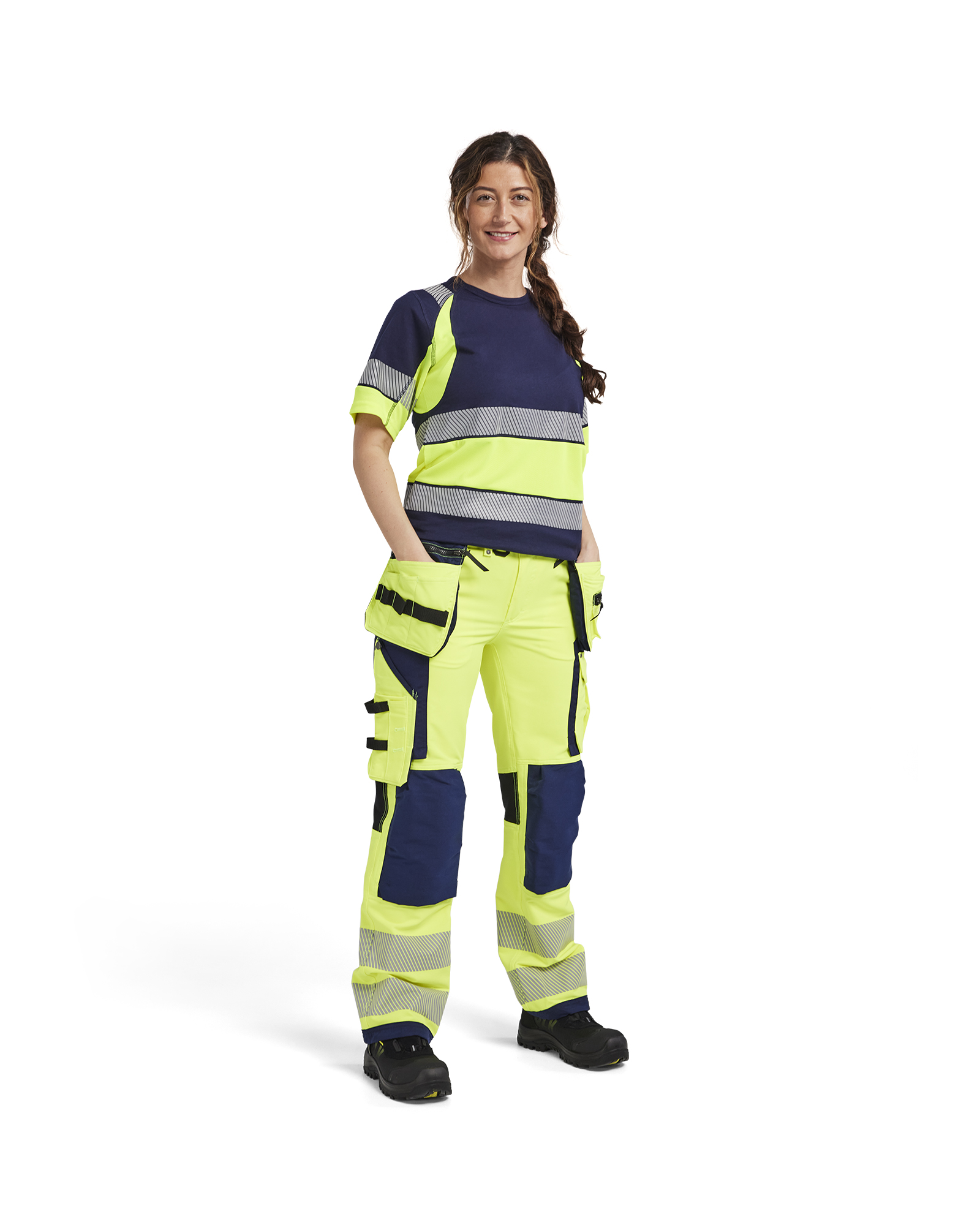 Blåkläder Dames T-Shirt High Vis 3410 detail 2