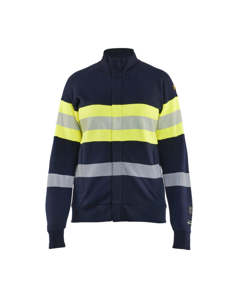 Blåkläder Dames Multinorm Sweatshirt met rits Inherent 3472