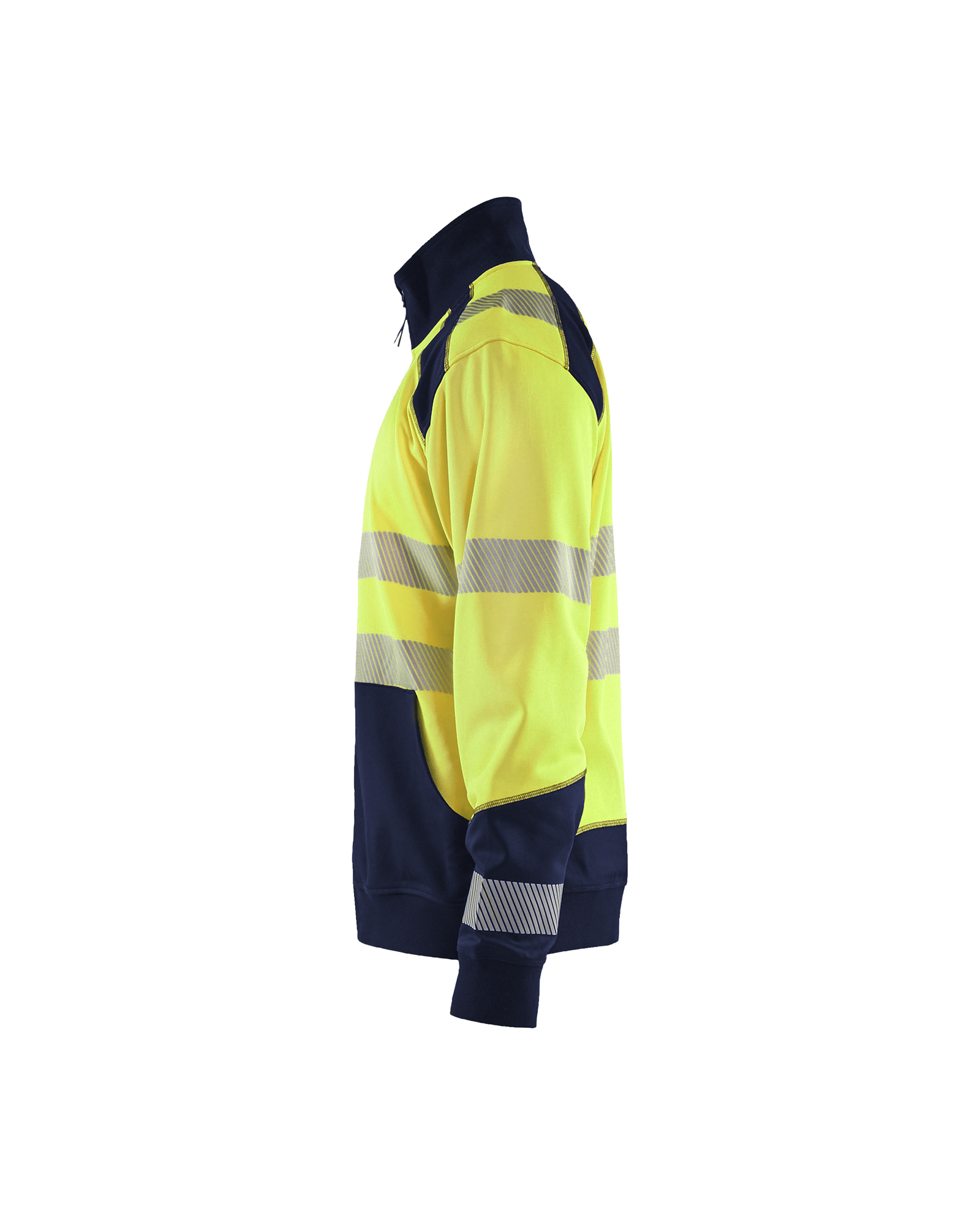 Blåkläder Sweatshirt met halve rits High Vis 3556 - Afbeelding 3