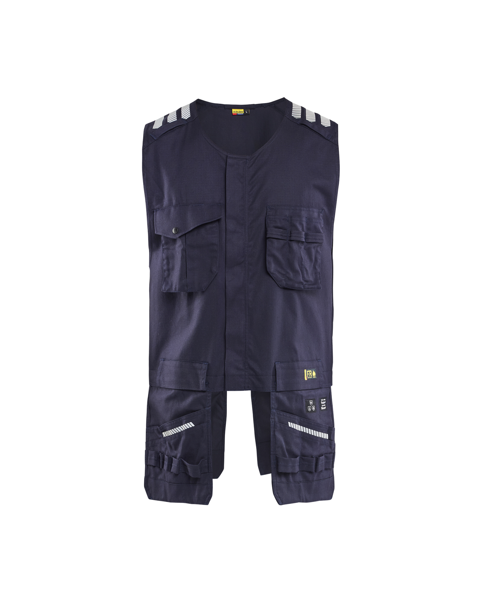Blåkläder Multinorm werkvest inherent 3039 - Marineblauw voorkant