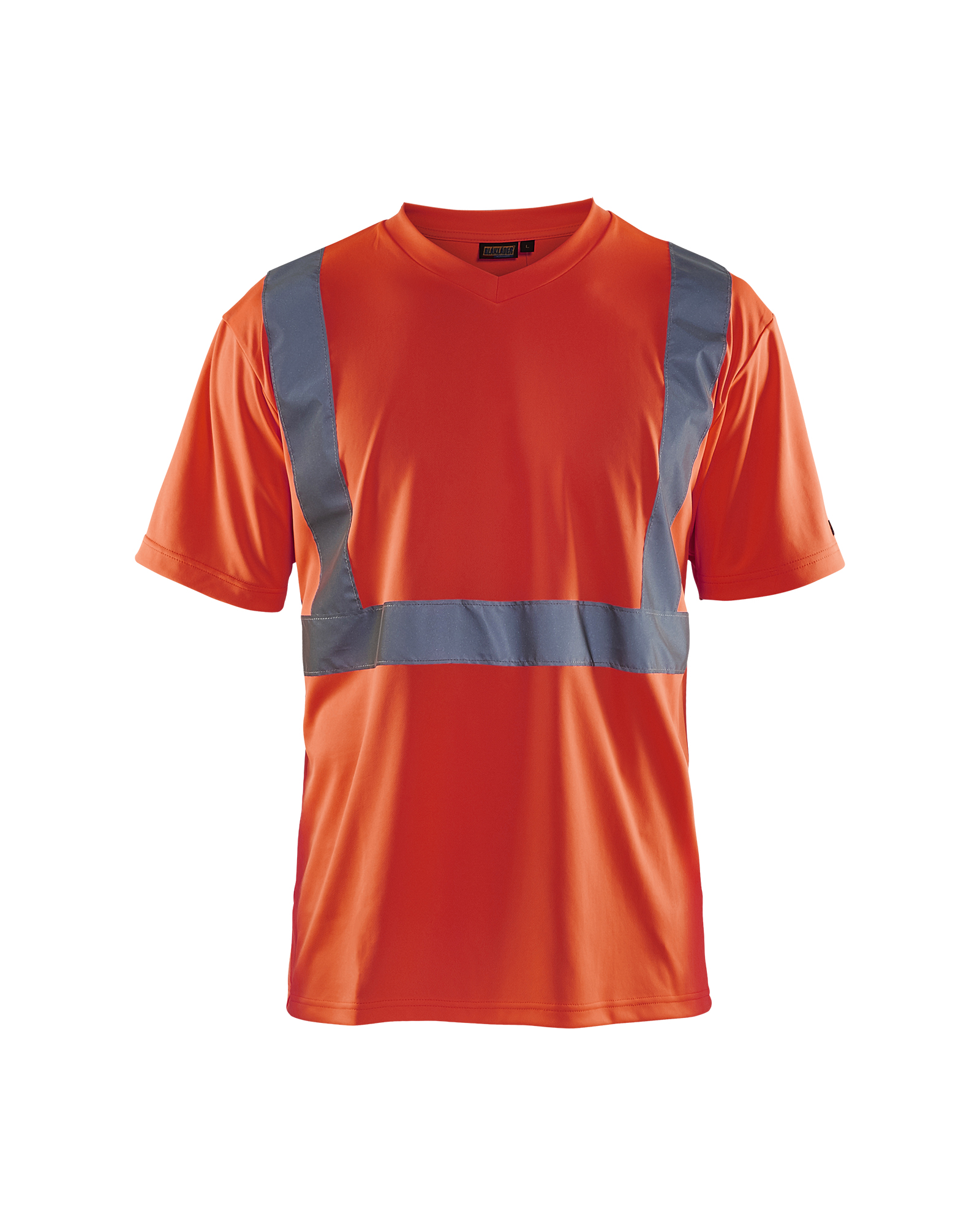 Blåkläder T-Shirt High Vis 3313 - High Vis Rood voorkant