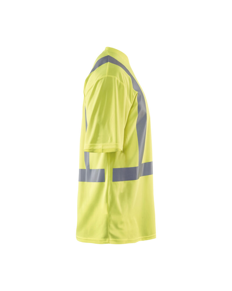 Blåkläder UV-T-shirt High Vis 3382 - High Vis Geel zijkant