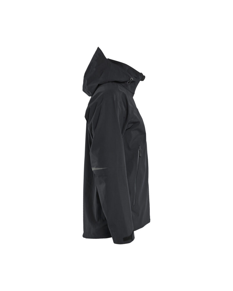 Blåkläder STRIKER Shell Jack Stretch 4980 - Zwart zijkant