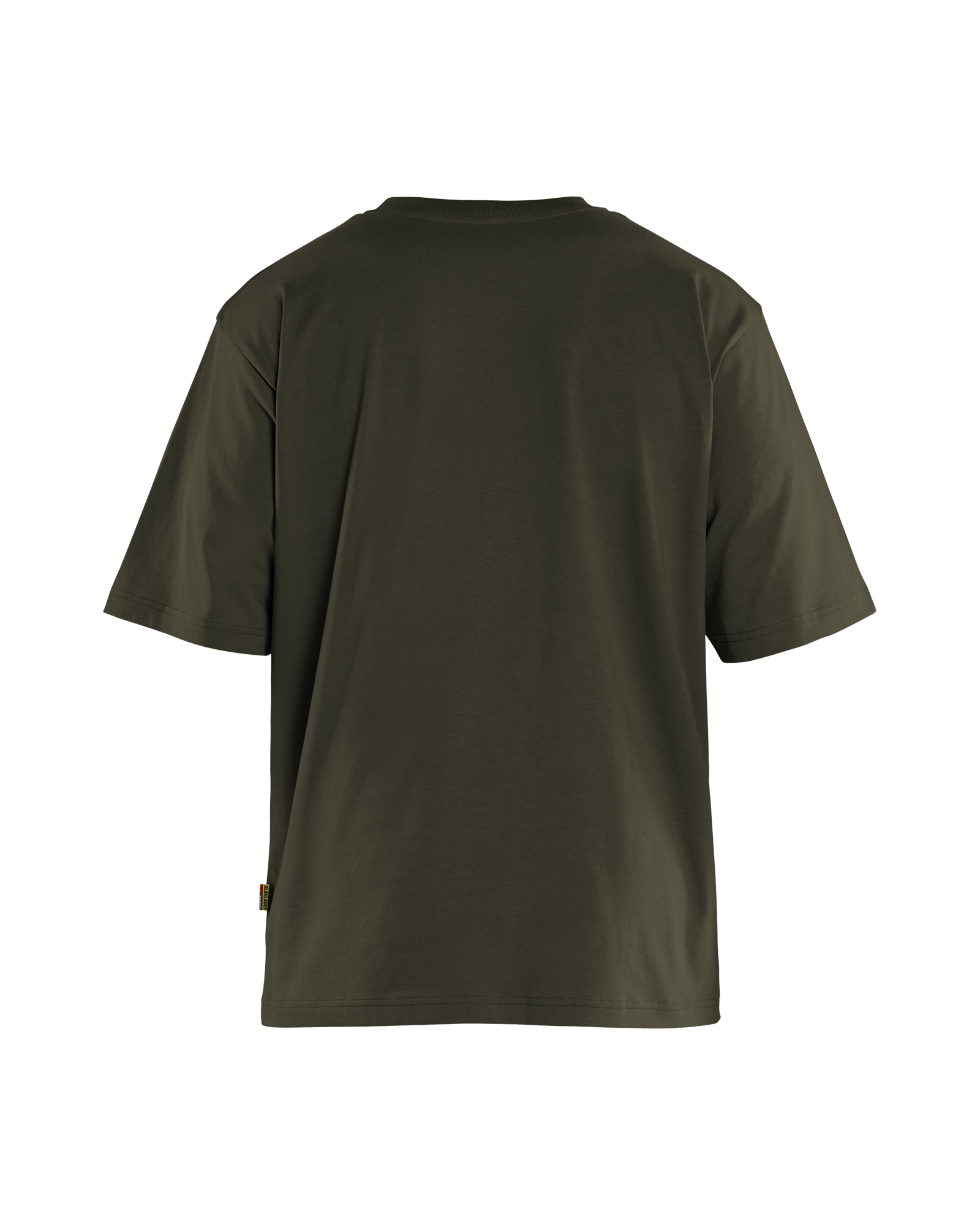Blåkläder T-shirt losse pasvorm 3429 - Donker herfstgroen achterkant