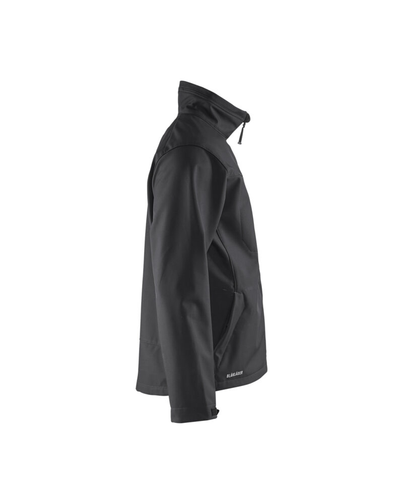 Blåkläder Softshell jack 4951 - Zwart zijkant