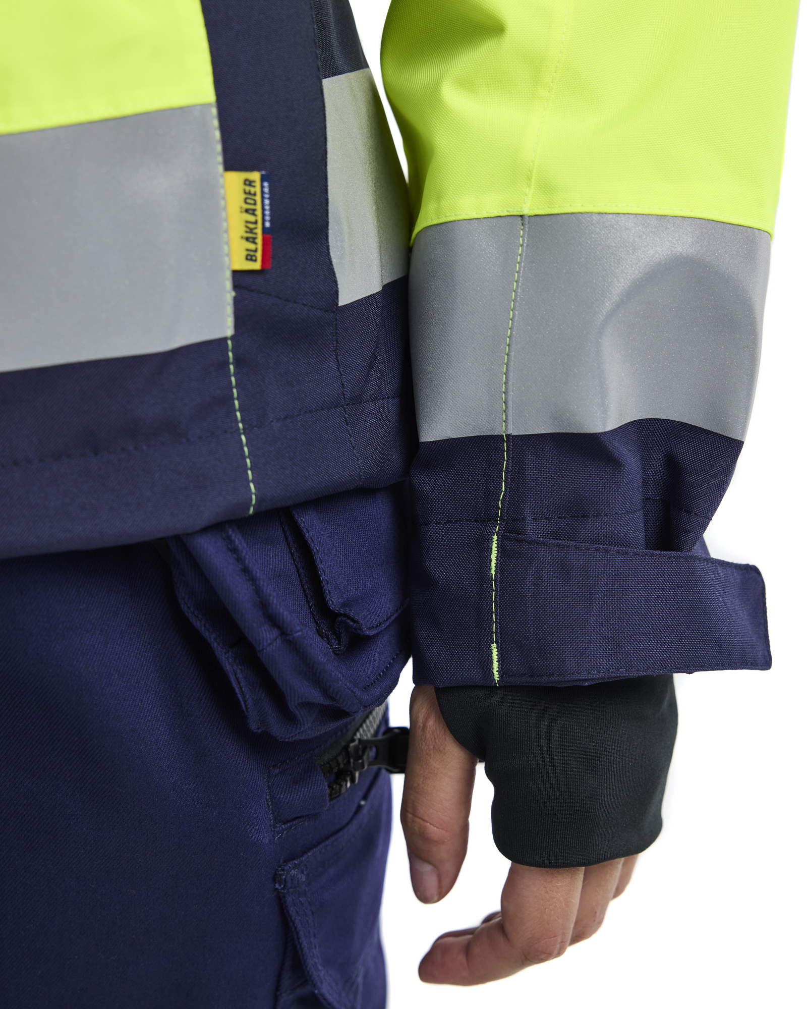 Blåkläder Dames Shell Jack High Vis 4761 detail 2