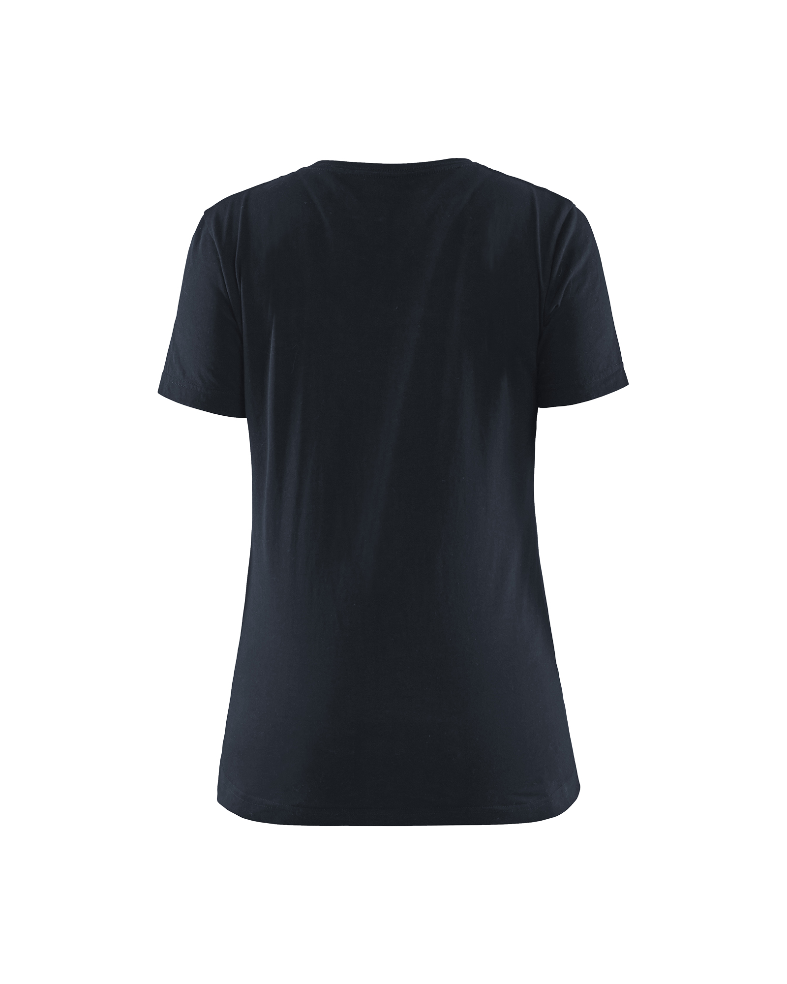 Blåkläder Dames T-shirt bi-colour 3479 - Donker marineblauw / Zwart achterkant