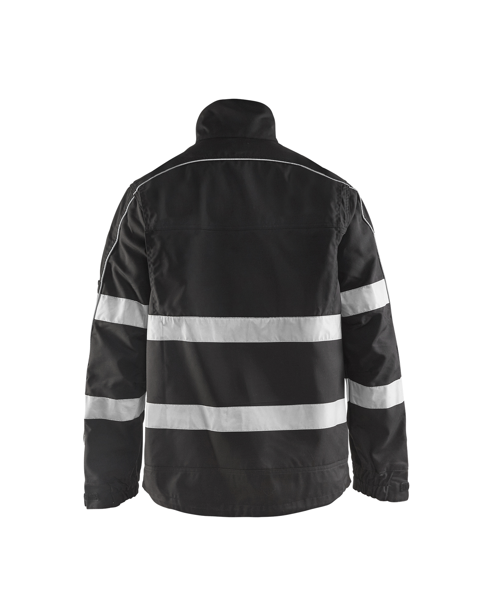 Blåkläder Jack. Ongevoerd High Vis 4051 - Zwart achterkant