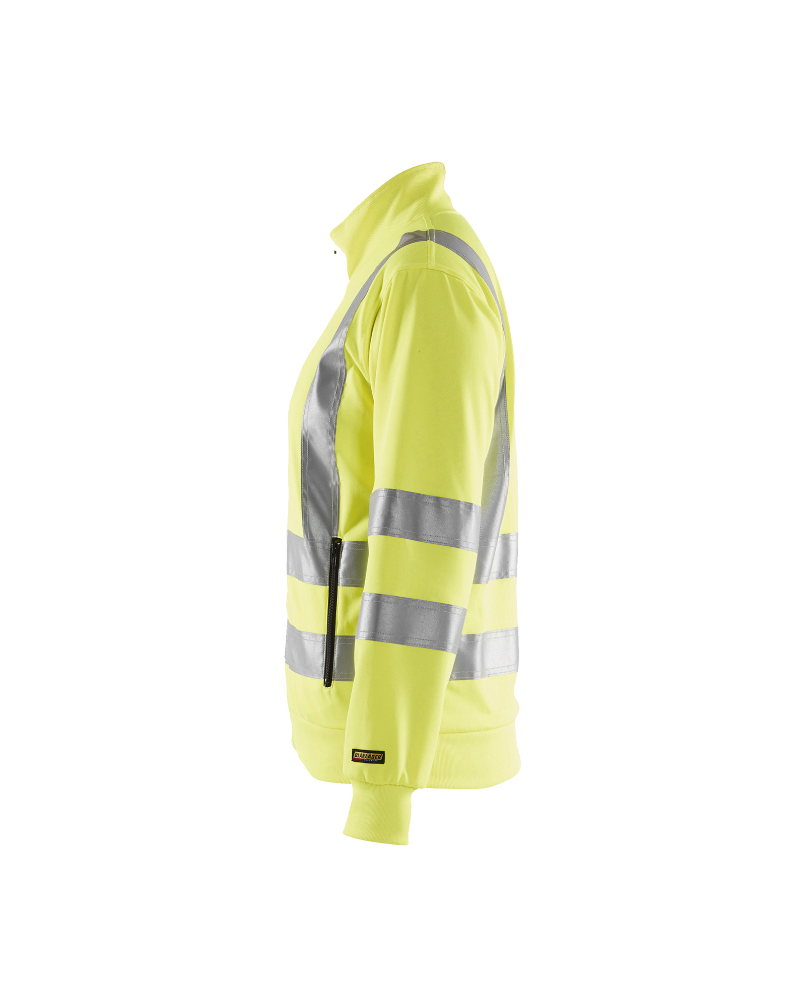Blåkläder Dames Sweatshirt met rits High Vis 3308