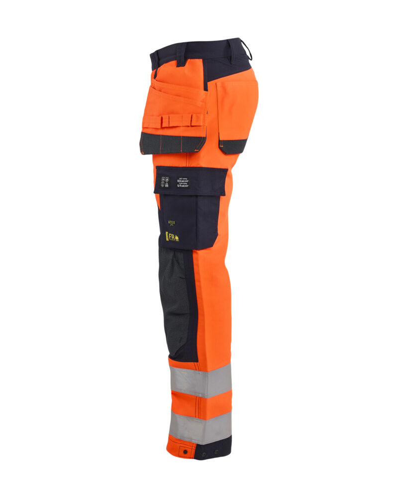 Blåkläder Multinorm werkbroek met gereedschapszakken inherent 15891524 - zijkant