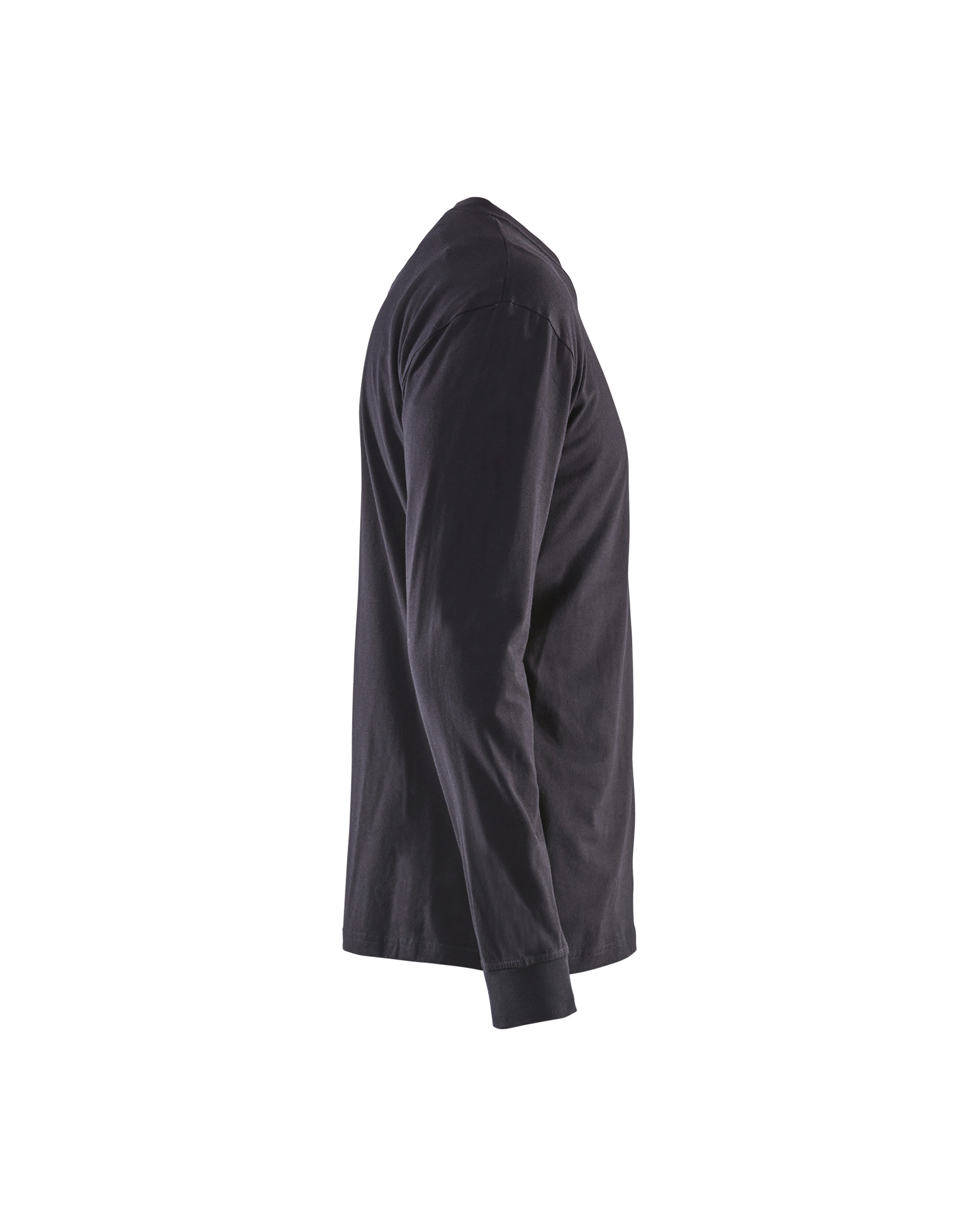 Blåkläder Vlamvertragend T-shirt lange mouwen Inherent 3483 - Marineblauw zijkant