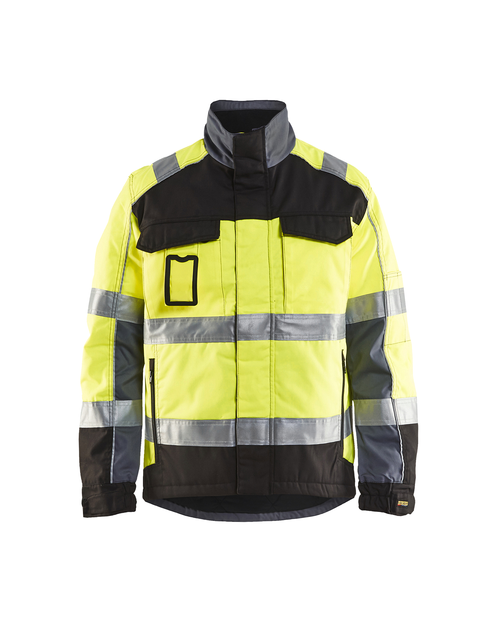 Blåkläder Winterjas High Vis 4851 - High Vis Geel/Zwart voorkant