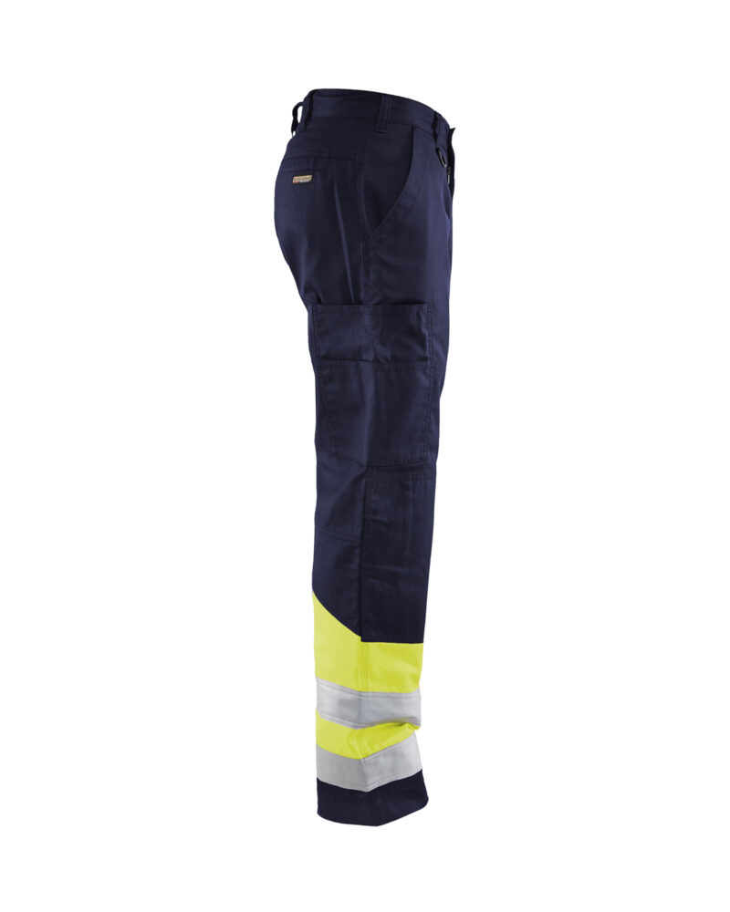 Blåkläder High Vis Werkbroek 1564 - zijkant