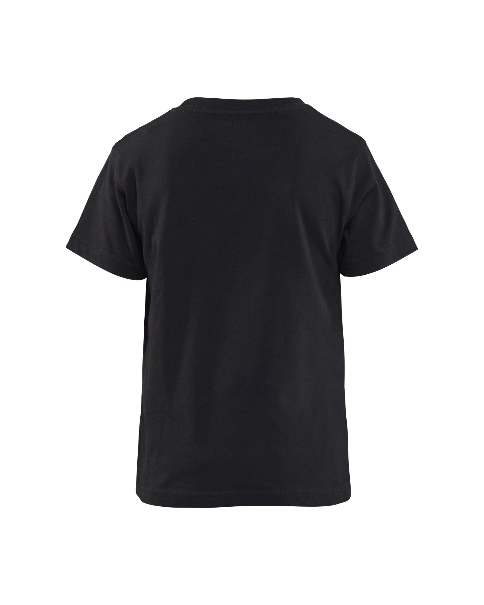 Blåkläder Kids T-shirt 5200 - Zwart / High Vis Geel achterkant