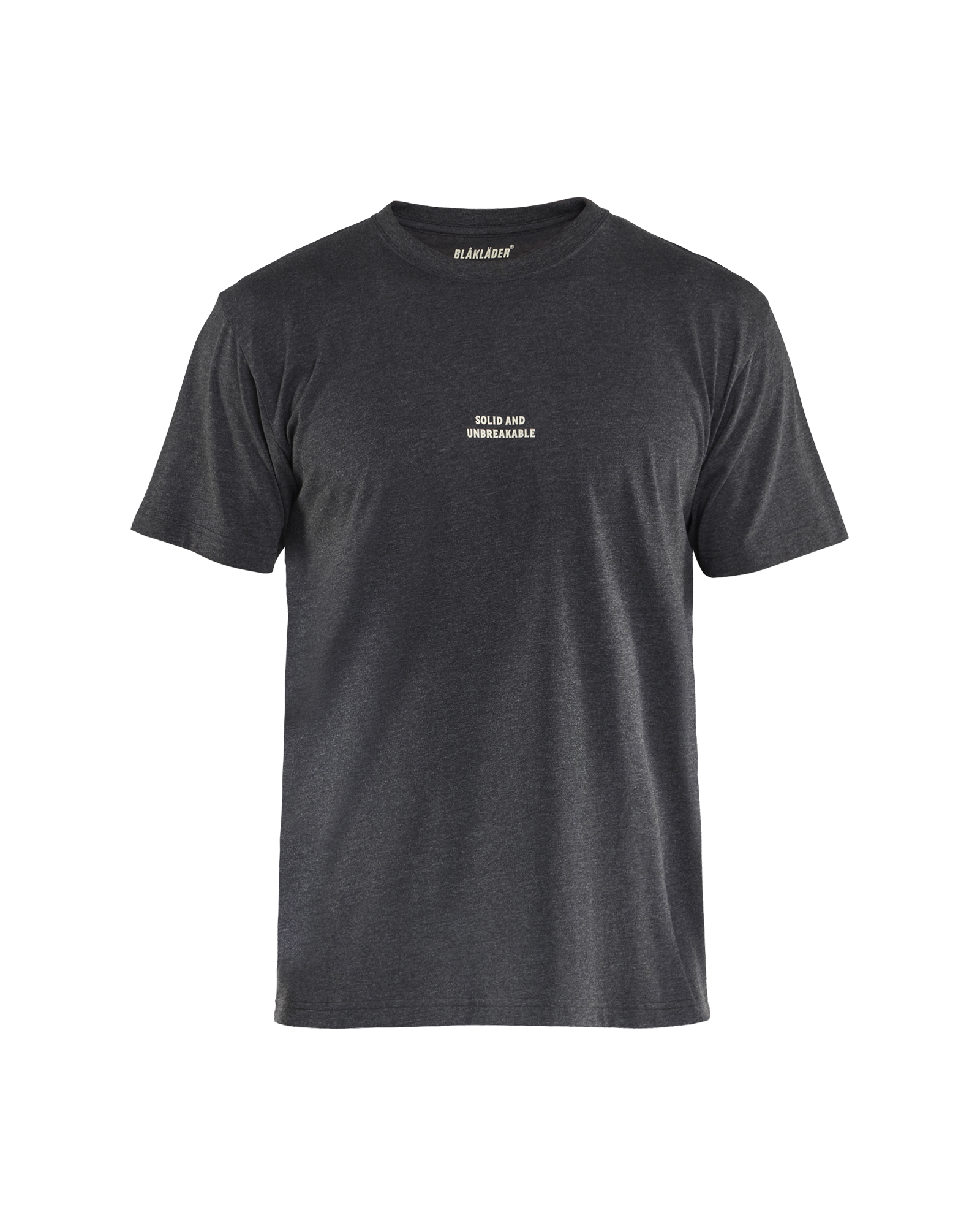 Blåkläder T-shirt Eagle 9422 - Zwart melee voorkant