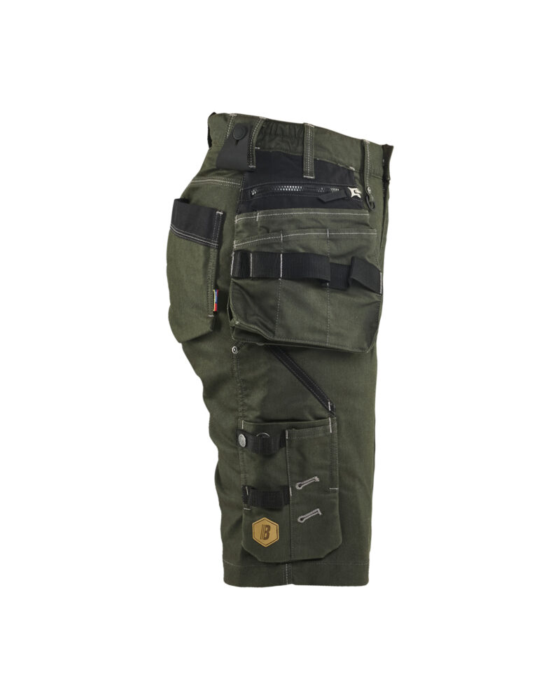 Blåkläder Dames Short denim stretch X1900 7992 - zijkant