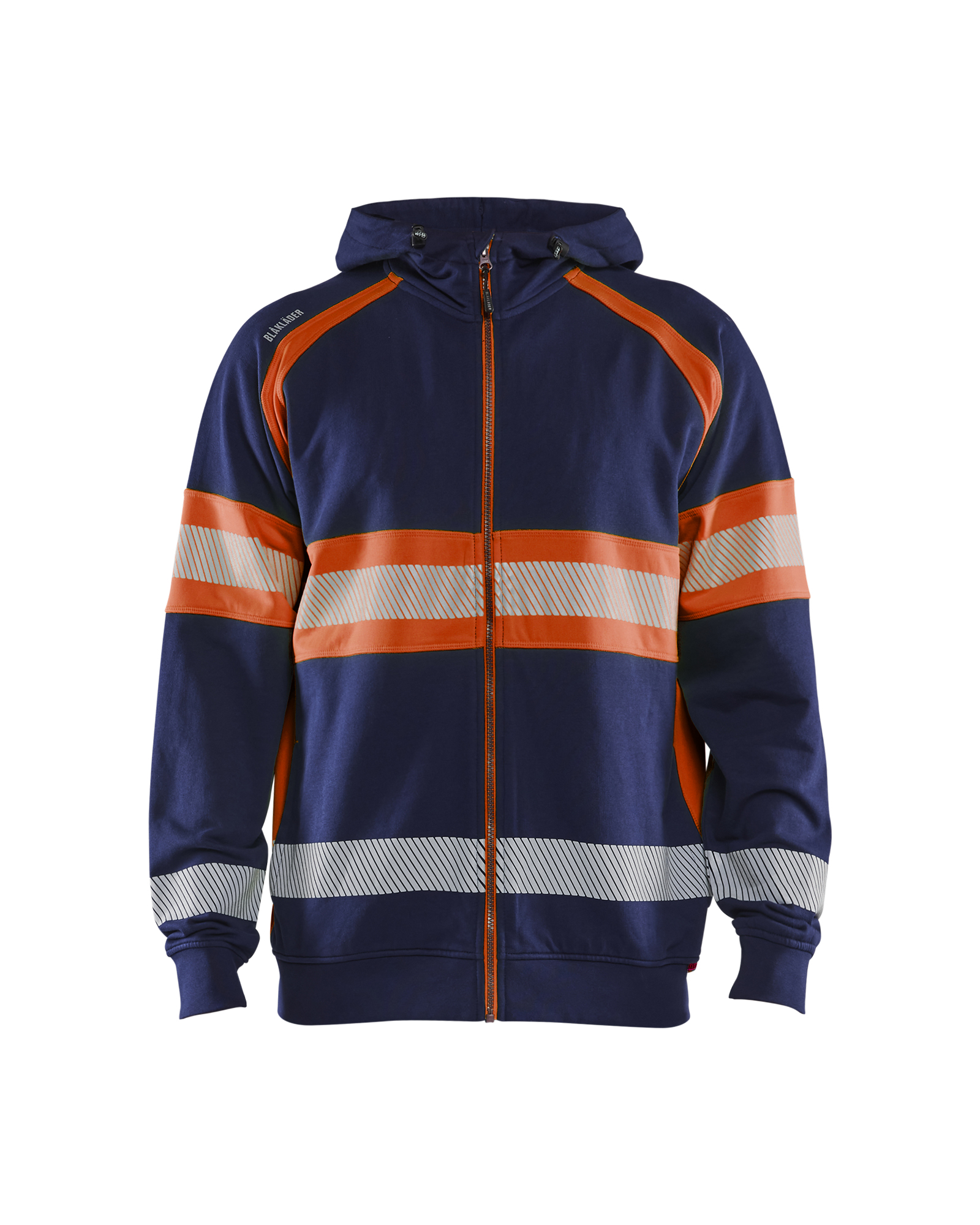 Blåkläder Hooded sweatshirt met rits High Vis 3552 - Afbeelding 5