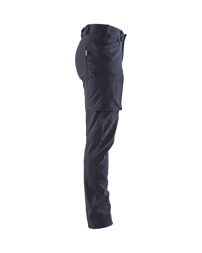 Blåkläder Dames Service werkbroek softshell 7177 - zijkant