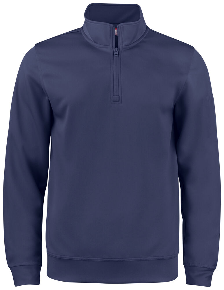 Clique Basic Active Half Zip Junior trui dark navy