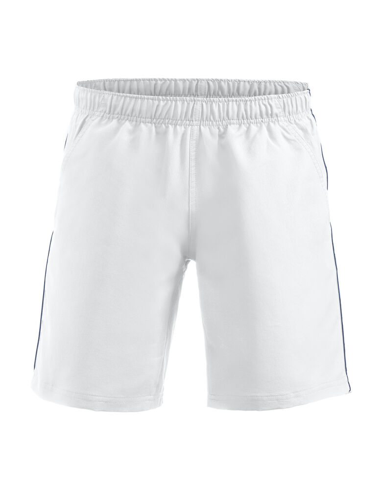 Clique Hollis korte broek wit navy