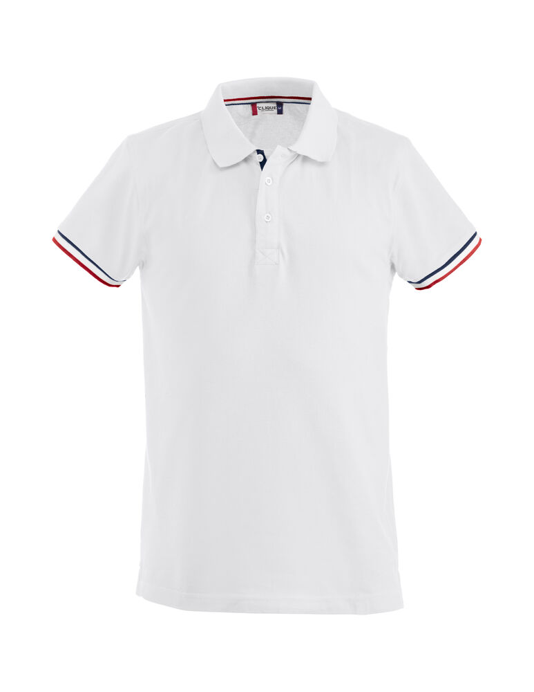 Clique Newton poloshirts wit