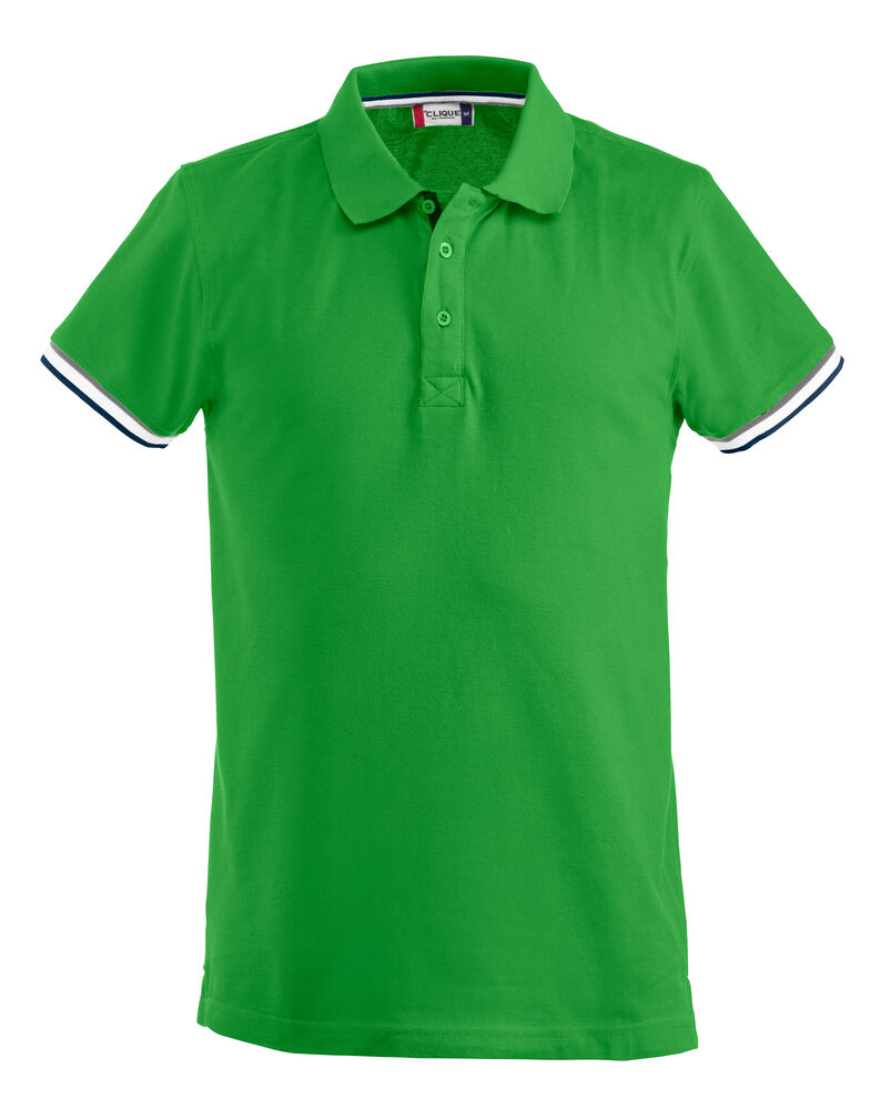 Clique Newton poloshirts appelgroen